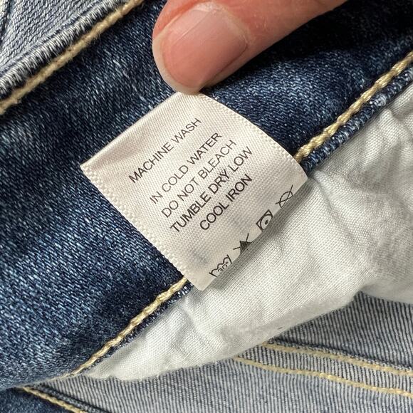 Judy Blue Mandy Wide Leg Cropped Stretch Denim Jeans Plus Size 24 - Picture 5 of 13